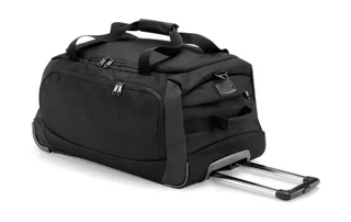 Quadra Tungsten™ wheeled travel bag in Black/Dark Graphite, voorkant