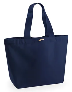 Westford Mill EarthAware™ Organic Marina Tote XL in French Navy, voorkant