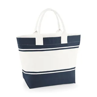 Quadra Canvas decktas in Navy/Off White, voorkant