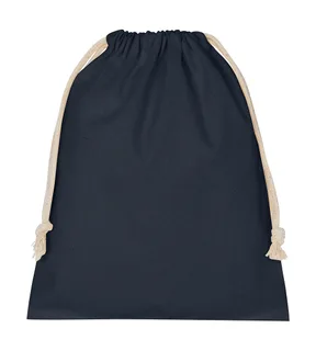 SG Accessories Katoenen gymtas in Dark Blue, voorkant