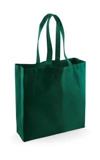 Westford Mill Fairtrade Cotton Classic Shopper in Bottle Green, voorkant
