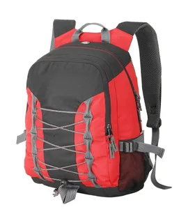 Shugon Miami rugzak in Red/Black/Dark Grey, voorkant
