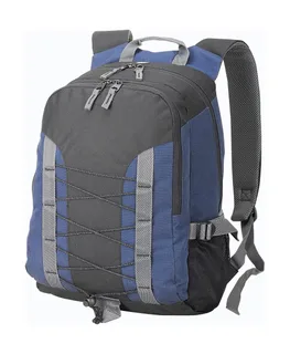 Shugon Miami rugzak in Navy/Black/Dark Grey, voorkant
