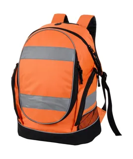 Shugon Hi-vis rucksack in Hi-Vis Orange/Black, voorkant