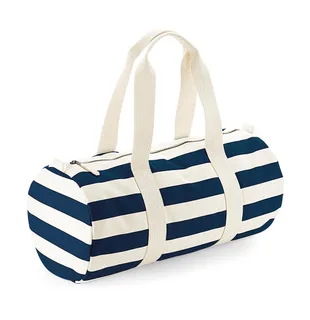 Westford Mill Nautical duffeltas in Natural/Navy, voorkant