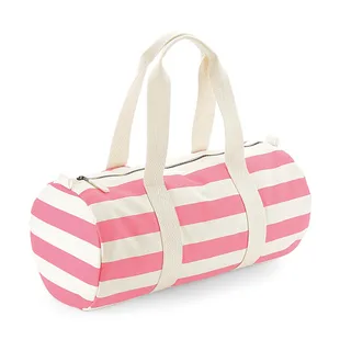 Westford Mill Nautical duffeltas in Natural/Pink, voorkant