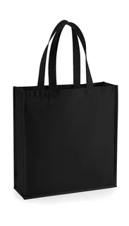 Westford Mill Gallery Canvas Tote in Black, voorkant