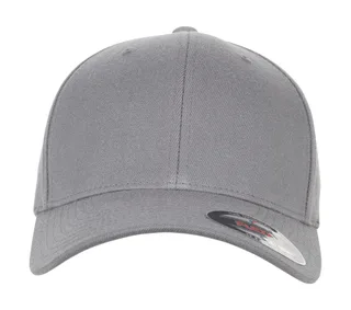 Flexfit Wool Blend in Grey, voorkant