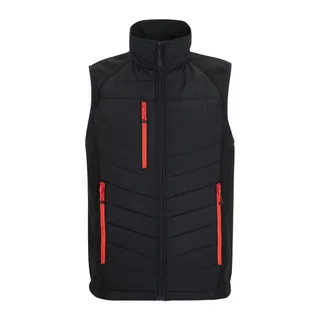 Regatta Professional Pro Universal Bodywarmer in Black/Red, voorkant
