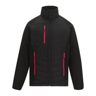 Regatta Professional Pro universeel jack in Black/Red, voorkant
