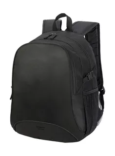 Shugon Osaka basisrugzak in Black/Black, voorkant