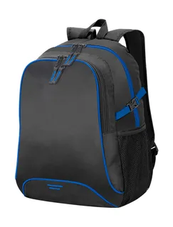 Shugon Osaka basisrugzak in Black/Royal, voorkant
