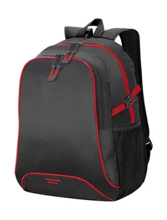 Shugon Osaka basisrugzak in Black/Red, voorkant