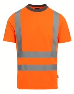 Regatta Professional Pro hi-vis T-shirt in Orange, voorkant