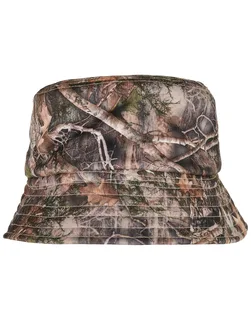 Flexfit Reversible Real Tree camouflage bucket hat with sherpa lining – foto 1