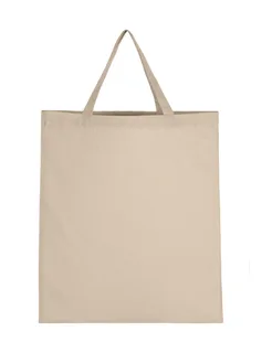SG Accessories Cotton Shopper SH in Natural, voorkant