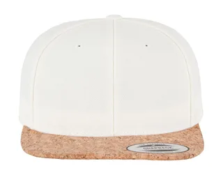 Flexfit Cork Snapback in Natural, voorkant