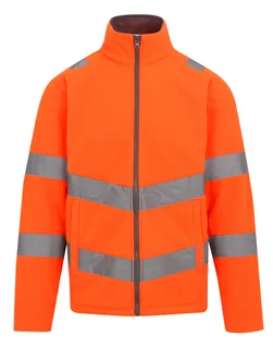 Regatta Professional Pro Hi-Vis Thor Fleece in Orange, voorkant