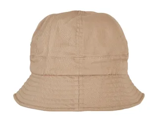 Flexfit Notop tennis hat, eco-washed in Khaki, voorkant