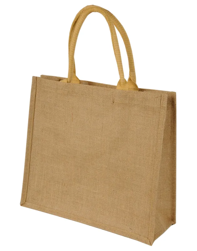 Shugon Chennai jute shopper met korte hengsels