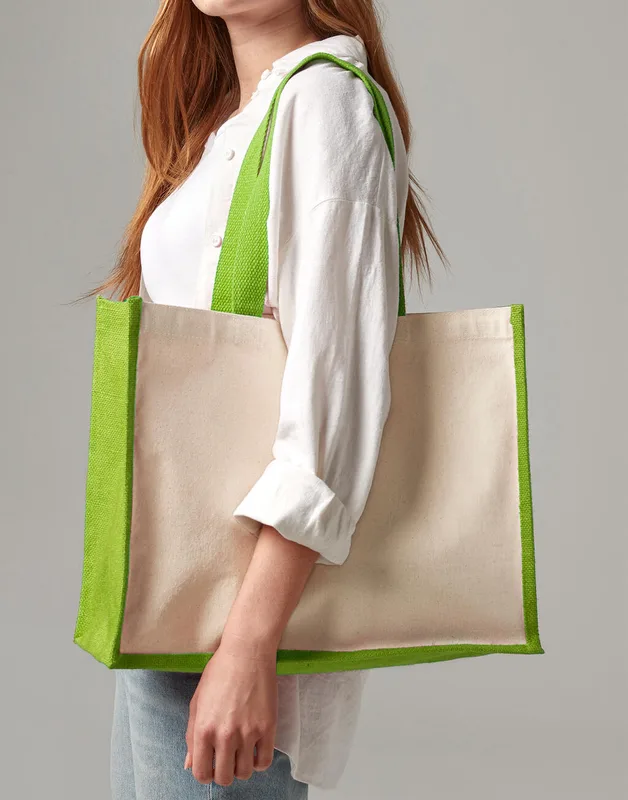 Westford Mill Printers' Jute Classic Shopper