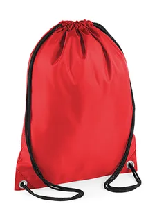 Bagbase Budget Gymsac in Red, voorkant