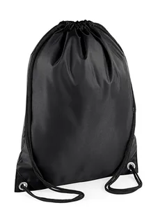 Bagbase Budget Gymsac in Black, voorkant