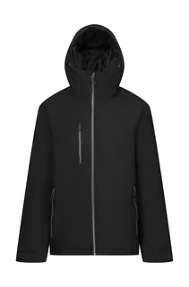 Regatta Professional Navigate waterdicht jack in Black/Seal Grey, voorkant