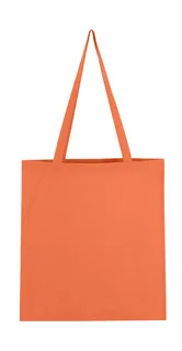 SG Accessories Katoenen tas met lange hengsels in Peach Echo, voorkant