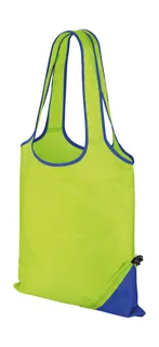 Result Core HDI compacte shopper in Lime/Royal, voorkant