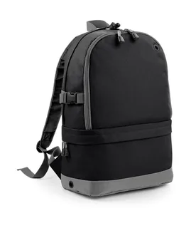 Bagbase Athleisure Pro backpack in Black, voorkant
