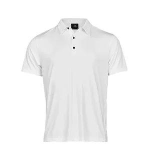 Tee Jays Luxury sports polo in White, voorkant