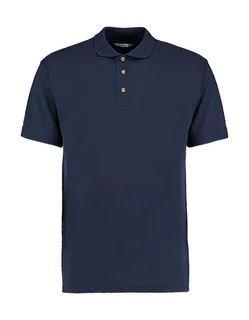 Kustom Kit Classic Fit Workwear Polo Superwash® 60º in Navy, voorkant