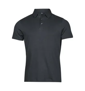 Tee Jays Polo van pimakatoen in Dark Grey, voorkant