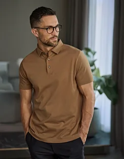 Tee Jays Polo van pimakatoen – foto 1