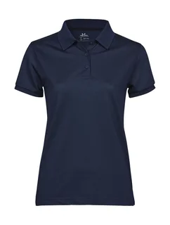 Tee Jays Dames Club polo in Navy, voorkant