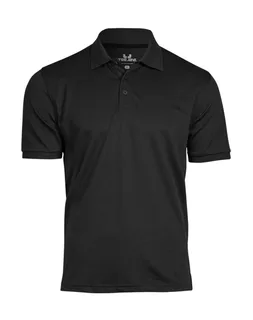 Tee Jays Club polo in Black, voorkant