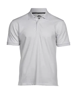 Tee Jays Club polo in White, voorkant