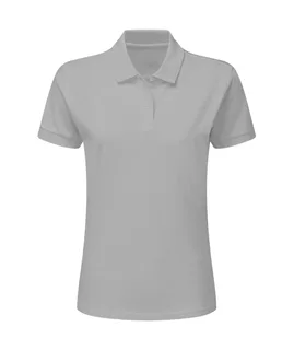 SG Cotton Polo Women in Light Oxford, voorkant