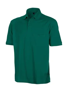 Result Work-Guard Apex polo in Bottle Green, voorkant
