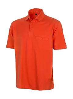 Result Work-Guard Apex polo in Orange, voorkant