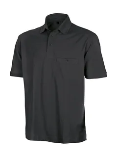 Result Work-Guard Apex polo in Black, voorkant