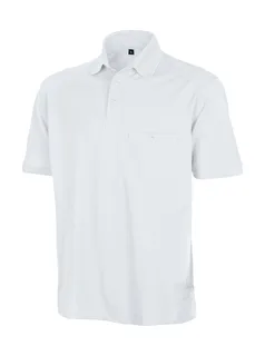 Result Work-Guard Apex polo in White, voorkant