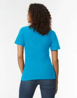 Gildan Dames Softstyle polo van dubbel piqué – foto 6