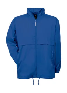 B&C Windbreaker in Royal Blue, voorkant