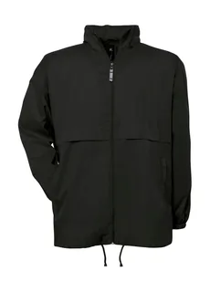 B&C Windbreaker in Black, voorkant