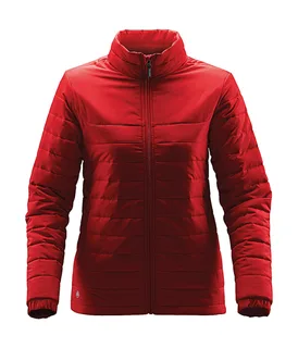 Stormtech Dames Nautilus thermisch jack in Bright Red, voorkant