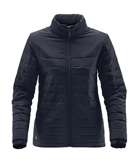 Stormtech Dames Nautilus thermisch jack in Navy, voorkant