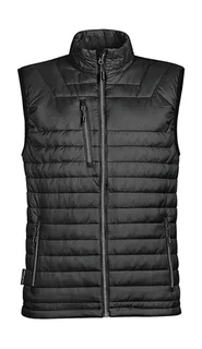 Stormtech Gravity Thermal Bodywarmer in Black/Charcoal, voorkant