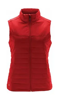 Stormtech Dames Nautilus thermische bodywarmer in Bright Red, voorkant